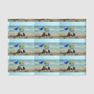 Papel De Seda Retirado—Todos los días son sábado. Pesca de oro