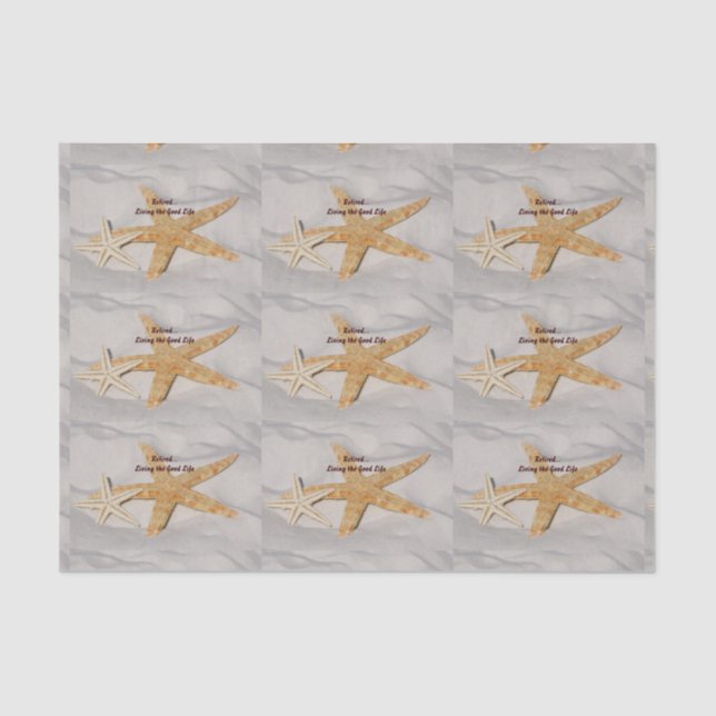 Papel De Seda Retirado... Viviendo la buena vida (Anverso)