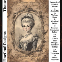 Retrato barroco francés de edad Sepia CW8L Decoupa