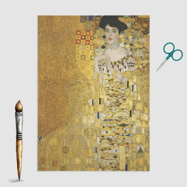 Papel De Seda Retrato de Adele Bloch-Bauer por Gustav Klimt (Subido por el creador)