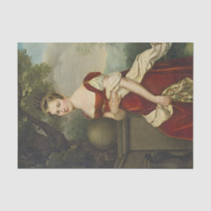 Papel De Seda Retrato de Aglaé-Constance Boudard por Romany