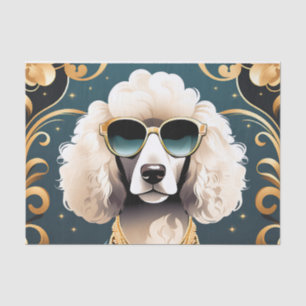 Papel De Seda Retrato de cangrejo con gafas de sol