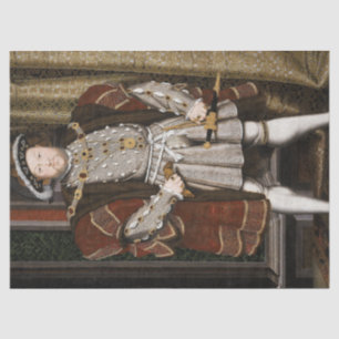Papel De Seda Retrato de Enrique VIII (Hans Holbein el Joven)