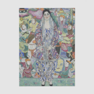 Papel De Seda Retrato de Fredericke Maria Beer por Gustav Klimt 