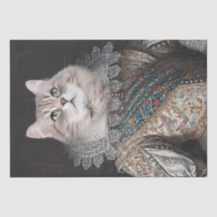 Papel De Seda Retrato de gato