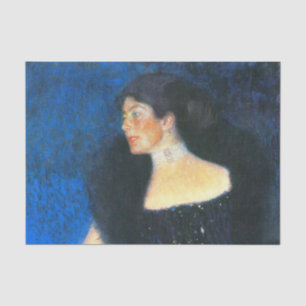 Papel De Seda Retrato de Klimt del Rosa von Rosthorn-Friedmann