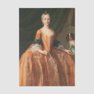 Papel De Seda Retrato de la Infanta María Josefa por Bonito