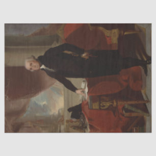 Papel De Seda Retrato de Lansdowne: Presidente de Estados Unidos