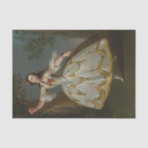 Papel De Seda Retrato de Mademoiselle Violette, Edward Haytley