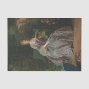 Papel De Seda Retrato de Marie Therese de Saboya por Charpentier