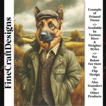 Retrato de pastor alemán, desenlace horizontal CH1