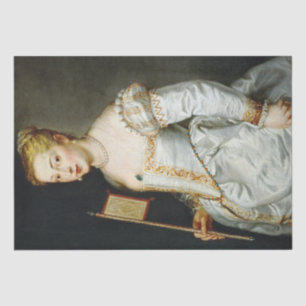 Papel De Seda Retrato de una dama de Paul Rubens