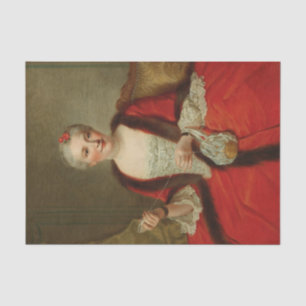 Papel De Seda Retrato de una dama elegante de Pierre Allais