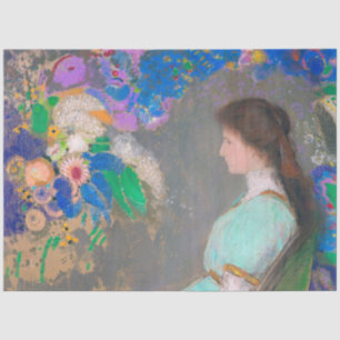 Papel De Seda Retrato de Violette Heymann, Redon