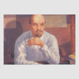 Papel De Seda Retrato de Vladimir Lenin