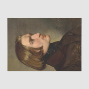 Papel De Seda Retrato del compositor Franz Liszt, 1838