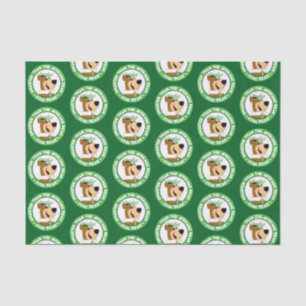 Papel De Seda Retrato sonriente del oso de Yogi