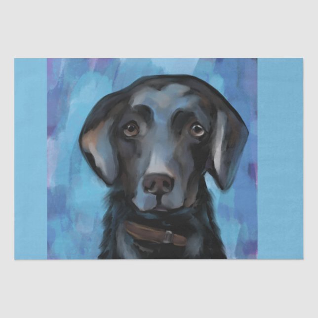 Papel De Seda Retriever de Labrador  (Anverso)