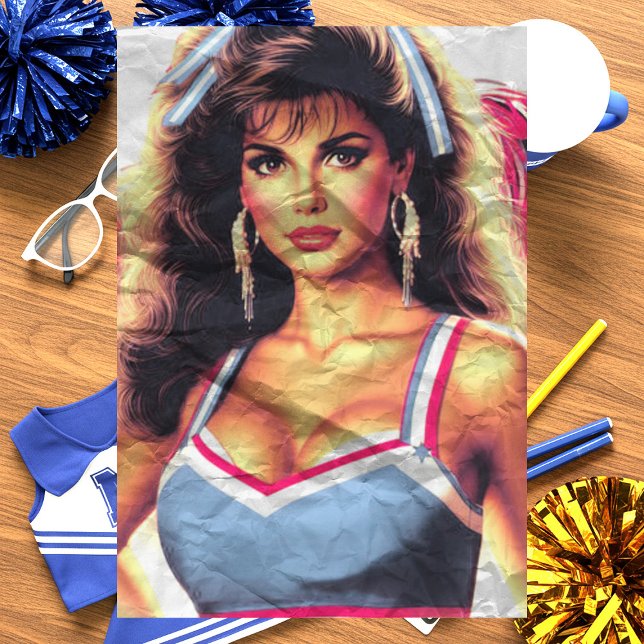 Papel De Seda Retro Cheerader (Subido por el creador)