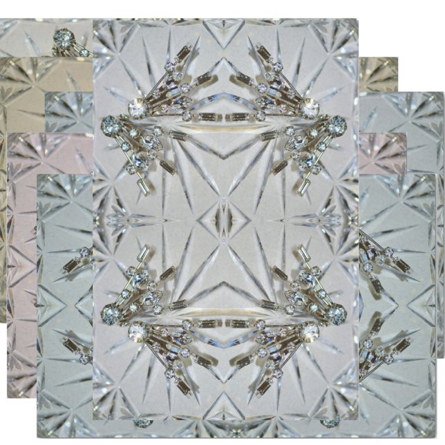 Papel De Seda Retro Glam Art Deco Diamantes de imitación Glamoro (Subido por el creador)