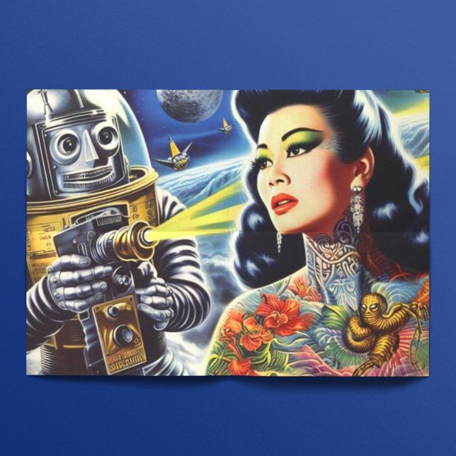 Papel De Seda Retro Sci-fi (Subido por el creador)
