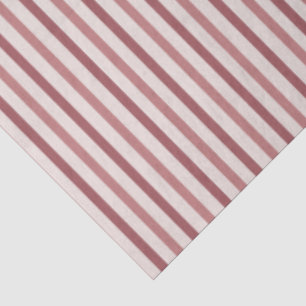 Papel De Seda Retro Stripes Pink Burgundy Y2K Style