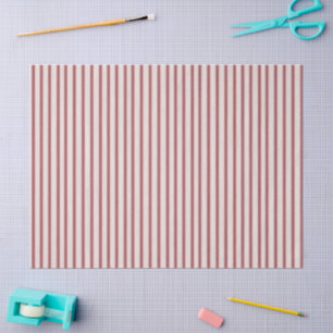 Papel De Seda Retro Stripes Pink Burgundy Y2K Style