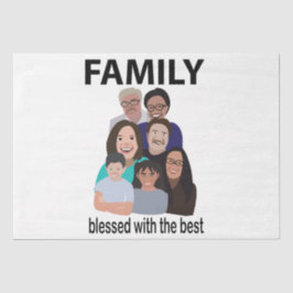 Papel De Seda Reunión familiar de Guay