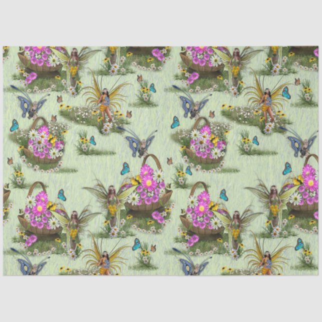 Papel De Seda Reuniones del Festival de Primavera de verano (Anverso)