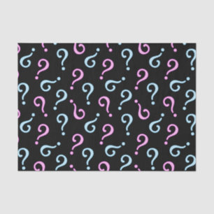 Papel De Seda Revelación de bebé rosa o azul