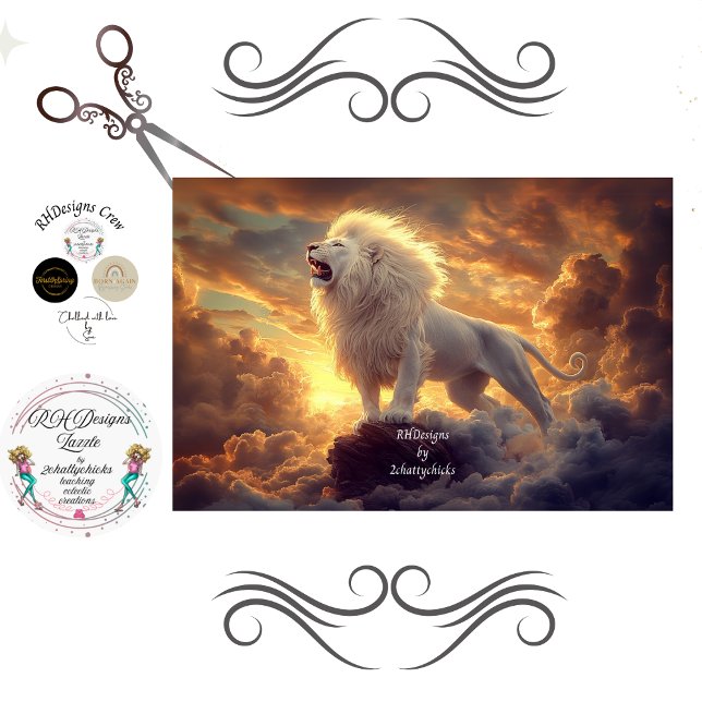 Papel De Seda Revelación de la desunión 5:5 León de Judá (Subido por el creador)