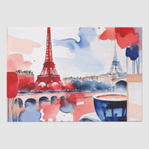 Papel De Seda Reveridad de las acuarelas parisinas