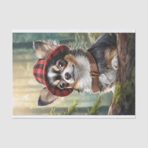 Papel De Seda Rex el Chihuahua de Aventura, Canino de Camping