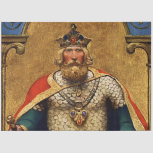 Papel De Seda "Rey Arturo" por NC Wyeth