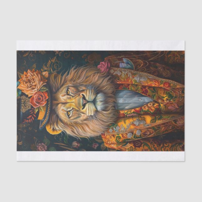 Papel De Seda Rey de la Selva1 (Anverso)