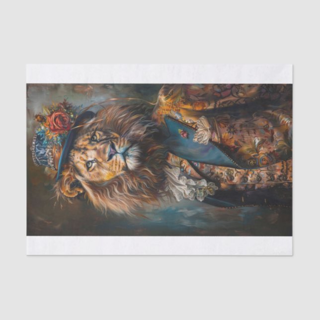 Papel De Seda Rey de la Selva11 (Anverso)