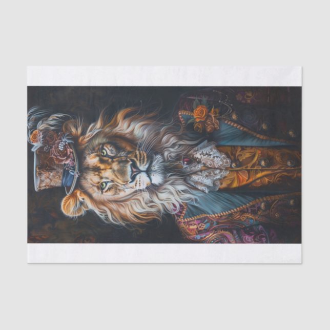 Papel De Seda Rey de la Selva12 (Anverso)