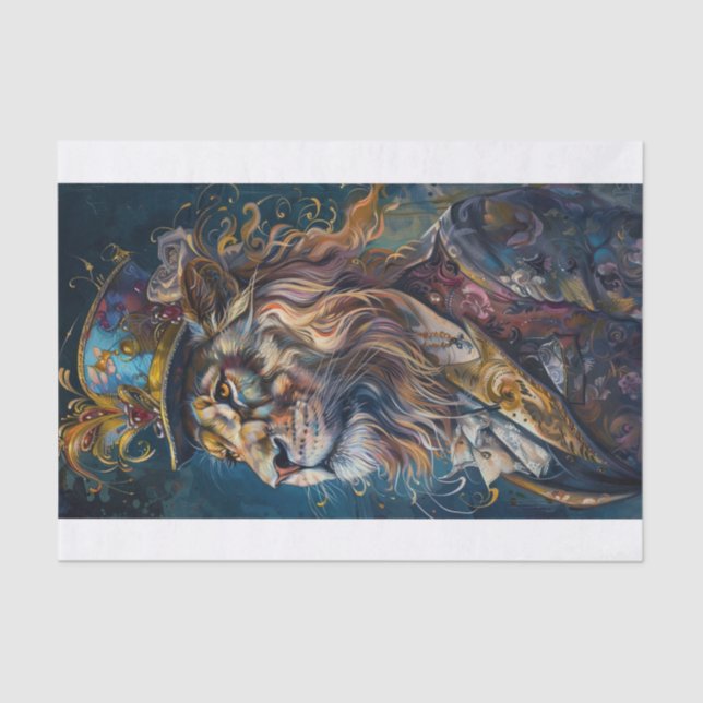 Papel De Seda Rey de la Selva14 (Anverso)