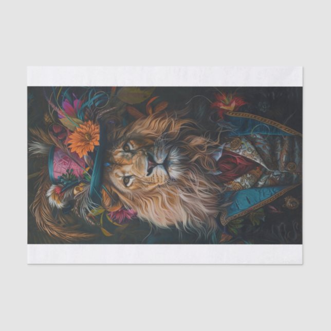 Papel De Seda Rey de la Selva17 (Anverso)