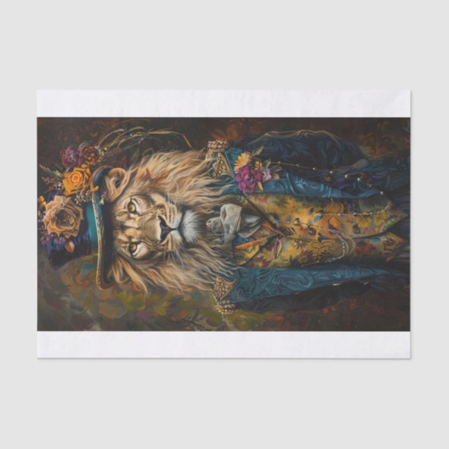 Papel De Seda Rey de la Selva3 (Anverso)