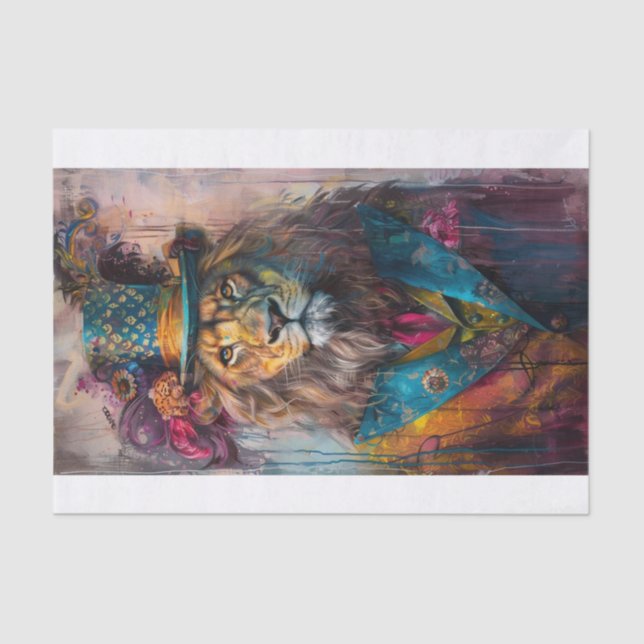 Papel De Seda Rey de la Selva6 (Anverso)