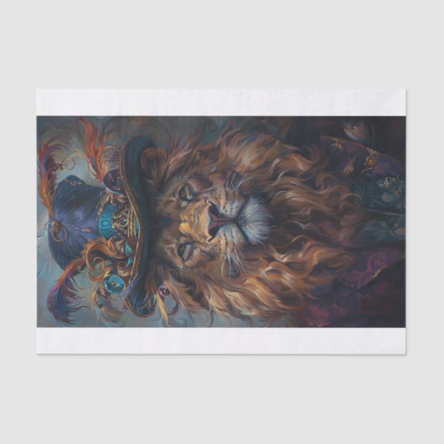 Papel De Seda Rey de la Selva9 (Anverso)