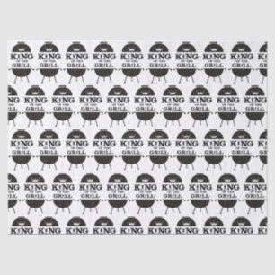 Papel De Seda Rey Del Grill, Corona Blanca Negra