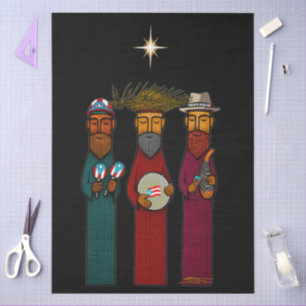 Papel De Seda Reyes Magos puertorriqueños – Parranda