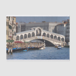 Papel De Seda Rialto Bridge Venice Italia