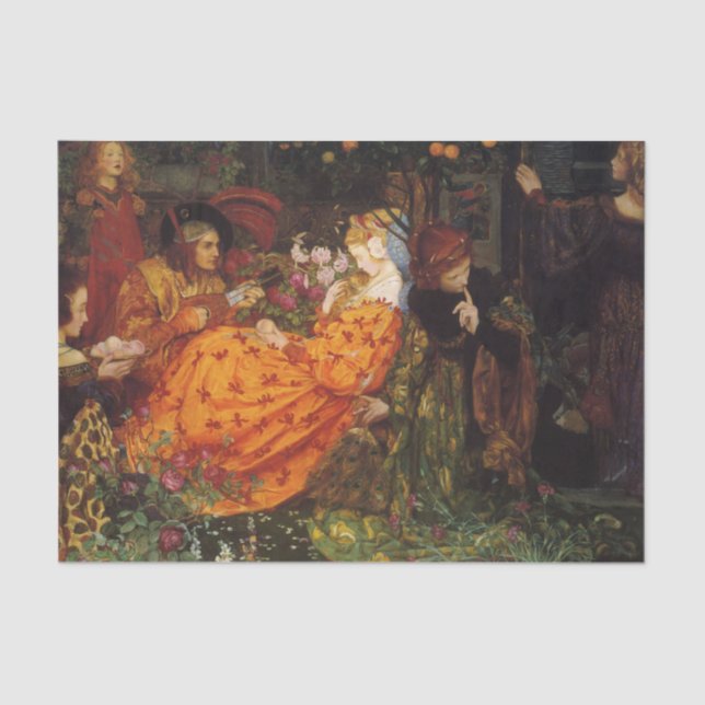 Papel De Seda Riches de Eleanor Fortescue-Brickdale (Anverso)