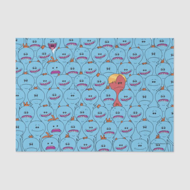 Papel De Seda RICK AND MORTY™ | Kirkland Sr. Meeseeks (Anverso)