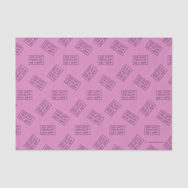 PAPEL DE SEDA RICK AND MORTY™ | NO DESARROLLAR MI APLICACIÓN (Anverso)