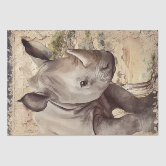 Papel De Seda Rino Baby (Anverso)