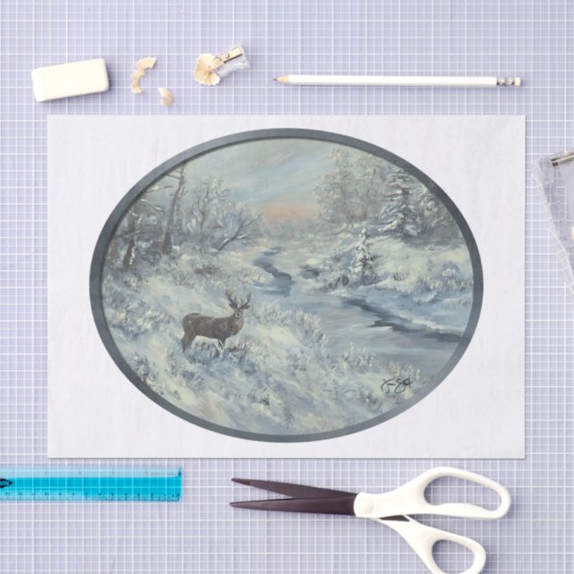 Papel De Seda Río Buck (Artesanía)